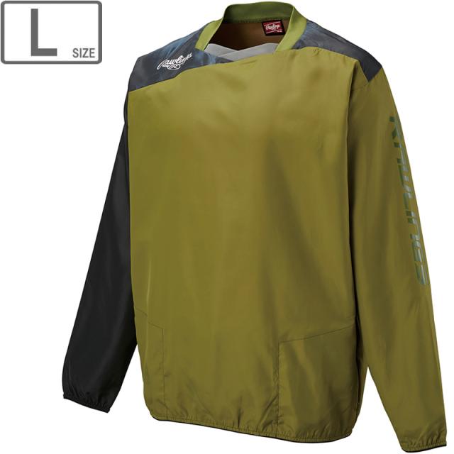 ローリングス Rawlings コンバット 長袖ウインドピステ【オリーブ】【Lサイズ】AOS14S04の通販は 6,006円