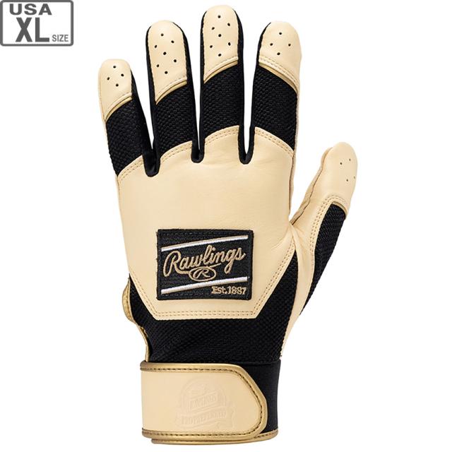 Rawlings ローリングス 【両手用】プロプリファード バッティンググローブ 【キャメル】【USA/XLサイズ】 PPBGの通販は