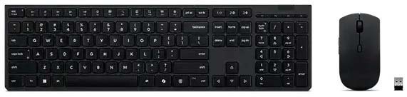 Lenovo レノボ プロフェッショナル ワイヤレス 充電式 キーボード&amp;マウス - 日本語 4X31R64335