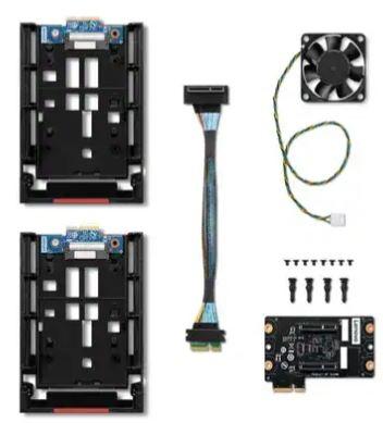 Lenovo レノボ ThinkStation U.2/U.3 SSD用ブラケットキット(ThinkStation P7) 4XF1R31362