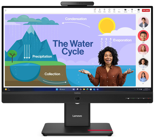 Lenovo レノボ フルHD対応 23.8型ワイド液晶ディスプレイ ThinkVision T24D-4v (Type-C/ブラック/3年保証/IPS) 64B7UAR1JP