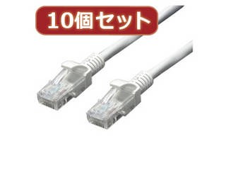 変換名人 変換名人 【10個セット】 LANケーブル CAT5 50.0m LAN5-CA5000X10