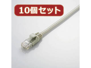 ELECOM エレコム 【10個セット】 エレコム やわらかLANケーブル(Cat5E準拠) LD-CTY/LG3X10の通販は 8,555円