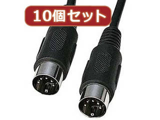 サンワサプライ 【10個セット】サンワサプライ MIDIケーブル(3.6m) KB-MID01-36X10 8,231円