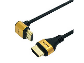 HORIC 5個セット HORIC HDMIケーブル L型270度 2m ゴールド HL20-342GDX5の通販は