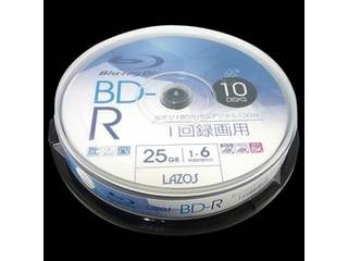 Lazos 400枚セット(10枚X40個) Lazos BD-R L-B10PX40