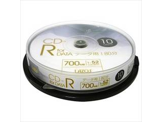 (まとめ) バーベイタム データ用CD-R 700MB ホワイトワイドプリンターブル 5mmスリムケース SR80SP10V1 1パック(10枚)  【×10セット】
