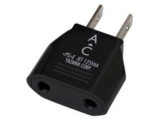 YAZAWA 【20個セット】 YAZAWA 国内用変換プラグCタイプ HPJP3X20の通販は