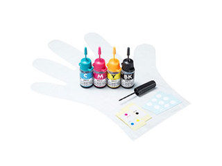 サンワサプライ 【5個セット】 サンワサプライ キヤノン用詰め替えインク INK-CM4S10SX5