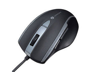 サンワサプライ 【5個セット】 サンワサプライ 静音有線ブルーLEDマウス(5ボタン) MA-BL168BKX5