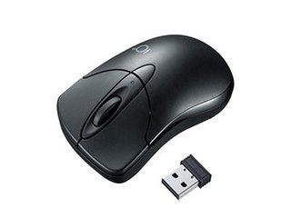 サンワサプライ 【5個セット】 サンワサプライ 静音ワイヤレスブルーLEDマウス イオプラス MA-IPWBS302BKX5