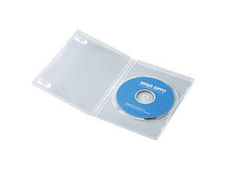 サンワサプライ 【5個セット(10枚×5)】 サンワサプライ DVDトールケース(1枚収納・10枚セット・クリア) DVD-TN1-10CLNX5