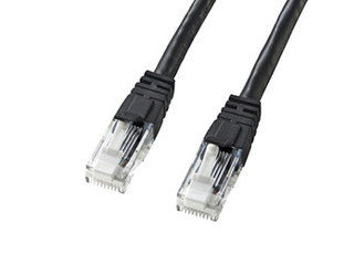 サンワサプライ 【5個セット】 サンワサプライ つめ折れ防止カテゴリ6LANケーブル KB-T6TS-05BKNX5
