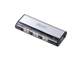 サンワサプライ 【5個セット】 サンワサプライ USB2.0ハブ USB-HUB226GSVNX5