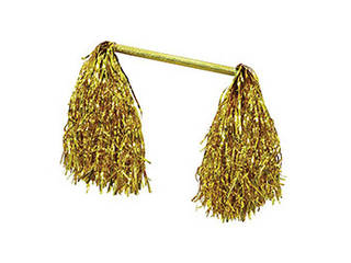 ARTEC 【30個セット】 ARTEC ミニポンポンバトン ゴールド ATC4225X30の通販は