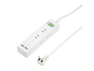 YAZAWA 5個セット YAZAWA 3方向から挿せる6個口USBタップホワイト H6BK8122UWHX5