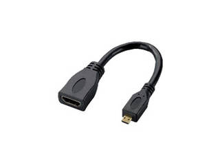 ELECOM エレコム 5個セット エレコム HDMI変換ケーブル(タイプA-タイプD) AD-HDAD2BKX5 10,929円