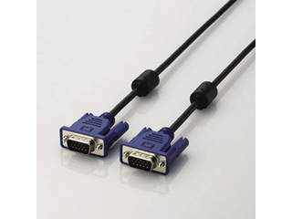 ELECOM エレコム 5個セット エレコム D-Sub15ピン(ミニ)ケーブル CAC-50BKX5