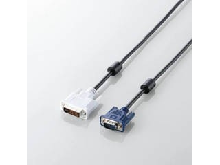 ELECOM エレコム 5個セット エレコム DVI-D-Sub15ピン変換ケーブル CAC-DVA15BKX5