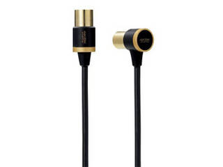 ELECOM エレコム 5個セット エレコム TV接続用アンテナケーブル DH-ATLS48K50BKX5