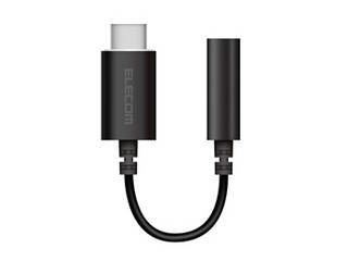 ELECOM エレコム 5個セット エレコム Type-C-4極φ3.5mmステレオミニプラグ変換ケーブル/デザイン耐久/ブラック EHP-C35DS01