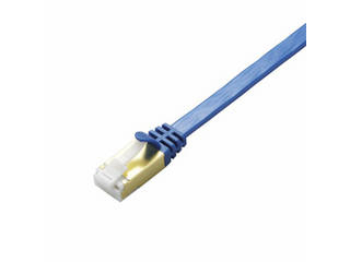 ELECOM エレコム 5個セット エレコム　ツメ折れ防止フラットLANケーブル(Cat7準拠 LD-TWSFT/BM20X5