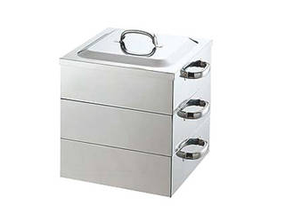 PE 18-8業務用角蒸器用水槽 36cm