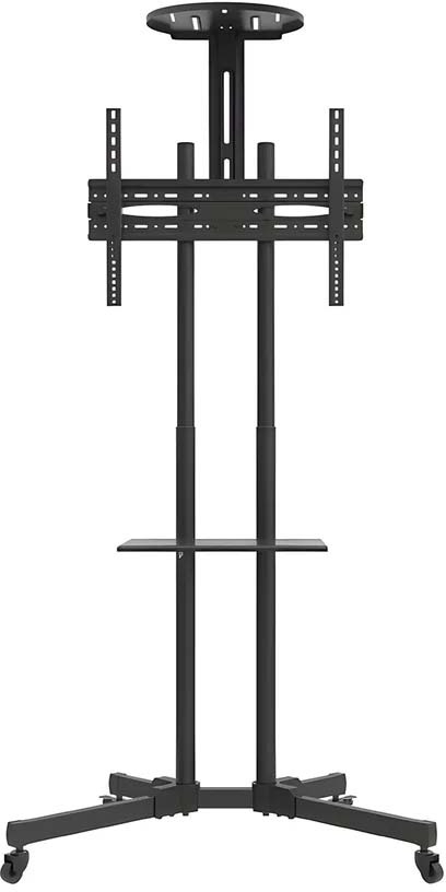 JAPANNEXT ジャパンネクスト 大型テレビスタンド 32〜75型対応 耐荷重50kg 棚付き 天板付き Aタイプ JN-3275-JRSA