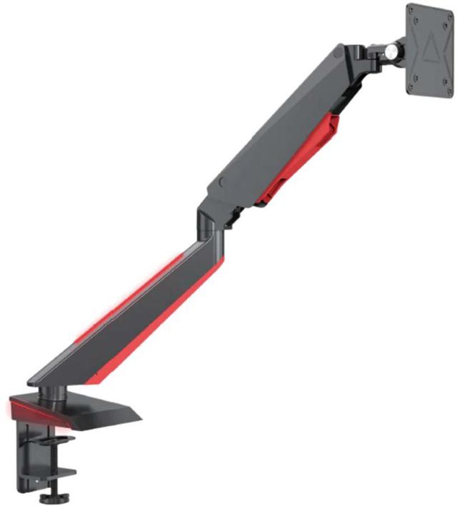 JAPANNEXT ジャパンネクスト 液晶ディスプレイアーム LED内蔵 ガス式 クランプ対応 15-34インチ対応 耐荷重8kg 4軸 JN-ARM-GE22V