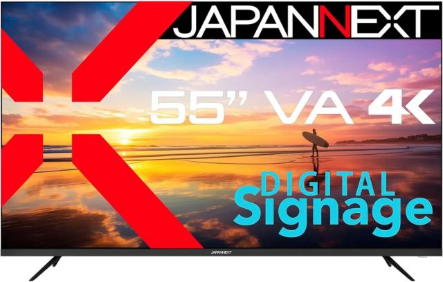 即日受渡❣️全国送料込未使用品ジャパンネクスト55型4K液晶ディスプレイ.スピーカ JAPANNEXT ジャパンネクスト 商品は軒先渡し 55インチ4K対応 液晶