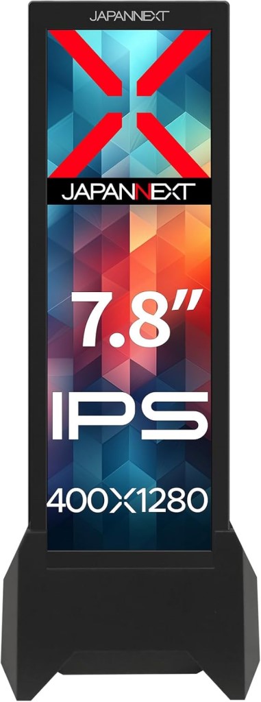 JAPANNEXT ジャパンネクスト 7.8型モバイルモニター(400x1280/IPS/miniHDMI/Type-C/Windows対応/非光沢/2年保証) JN-MD-IPS7842