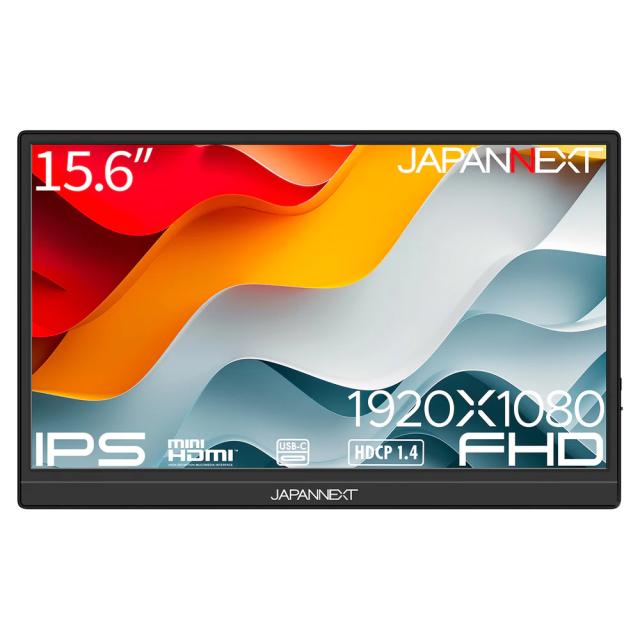 JAPANNEXT ジャパンネクスト IPSパネル採用 フルHD対応15.6型液晶ディスプレイ 2年保証 JN-MD-IPS156F2