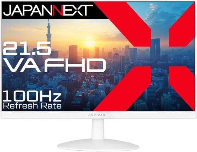 JAPANNEXT ジャパンネクスト フルHD対応21.5型液晶ディスプレイ(VA