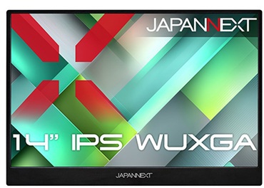 JAPANNEXT ジャパンネクスト WUXGA対応 14型液晶ディスプレイ/miniHDMI×1、USB-C×2/ブラック/スピーカー/2年保証 JN-MD-IPS14WX