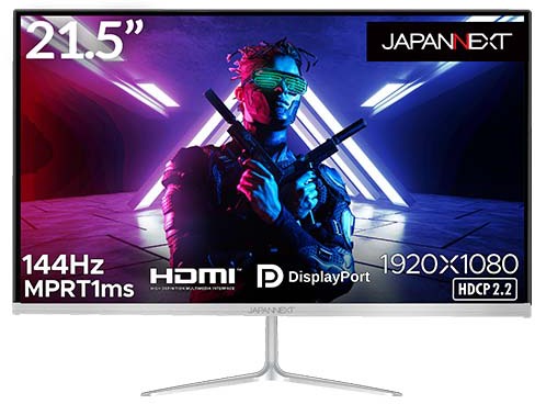 JAPANNEXT ジャパンネクスト フルHD対応 21.5型ゲーミングモニター 144Hz JN-T215FLG144FHD 15,174円
