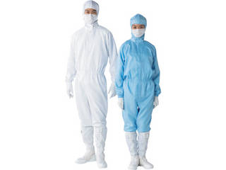 TOYO/東洋リントフリー TriApex クリーンスーツ FL1401 ブルー Mサイズ FL1401-02-Mの通販は 4,904円