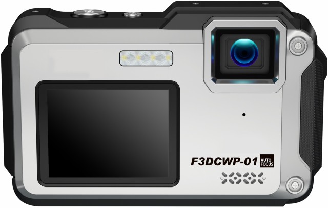 FFF SMART LIFE CONNECTED 防水防塵デジタルカメラ IP68 1300万画素 F3DCWP-01