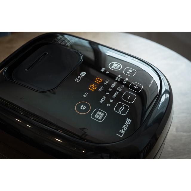 HANU ハヌ HN-10FT(K)ライカベル 圧力 玄米発芽炊飯器【5.5合炊き（1.0L）】ブラック