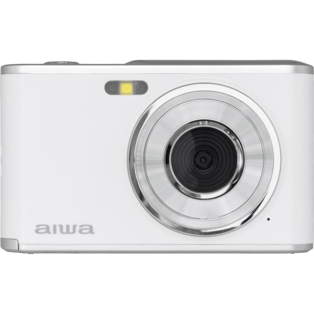 aiwaデジタル コンパクトデジタルカメラ aiwa cam DCB ホワイト JA4-DCM0001(WH)