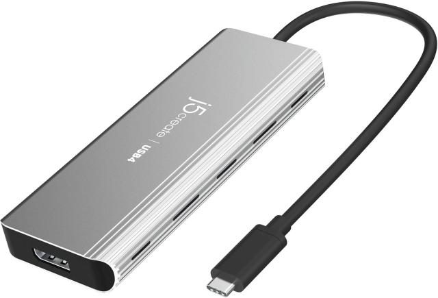 j5 create USB4 デュアルディスプレイ4K マルチポートハブ JCD401_1