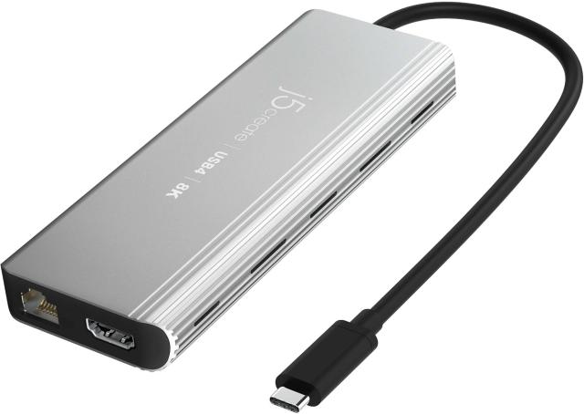 j5 create USB4 8K 2.5G LAN 6in1 マルチポートハブ JCD403_1