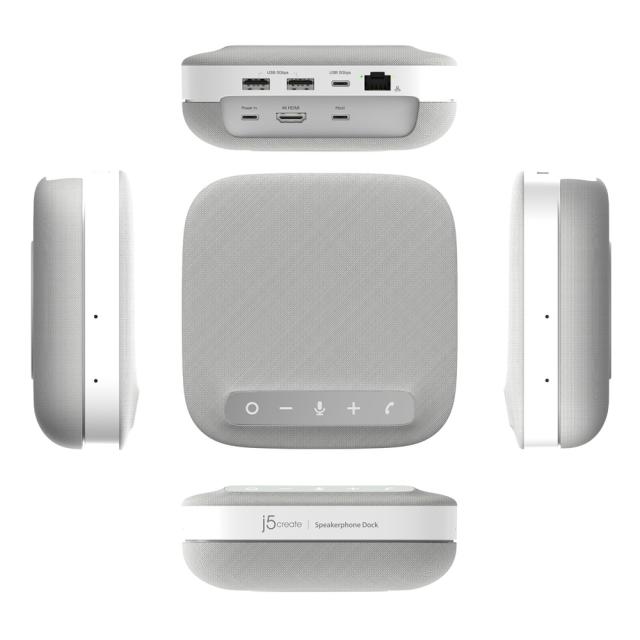 j5 create JCDS335 Bluetooth スピーカーフォン with USB-C 8in1 ドッキングステーション_2