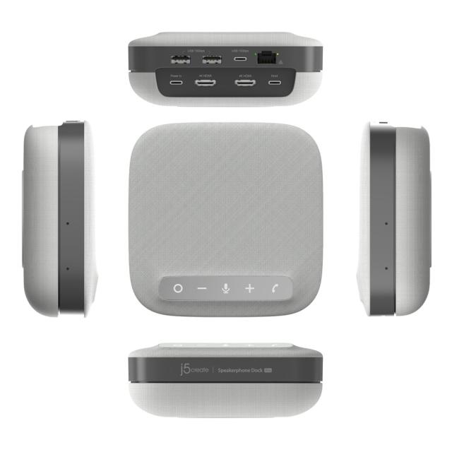 j5 create JCDS337 Bluetooth スピーカーフォン with USB-C デュアルHDMI Gen2 9in1 ドッキングステーション_2