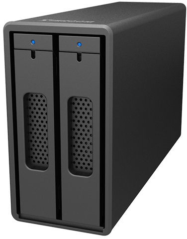 RAIDON TECHNOLOGY 2Bay USB3.2 外付ストレージ with USB C-Cケーブル(ブラック) ST2-B31-B 18,582円