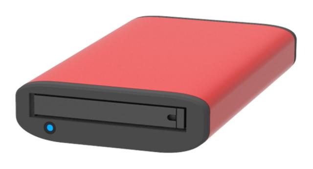 RAIDON TECHNOLOGY 1Bay USB3.2 Gen2 Type-Cストレージ レッド I/F M.2 SATA SSD with USB C-C&C-Aケーブル ZT1-BA31BP RED