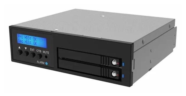 RAIDON TECHNOLOGY 内蔵 2Bay 2024T 6G RAID モジュール with RAID 1 IR2024T