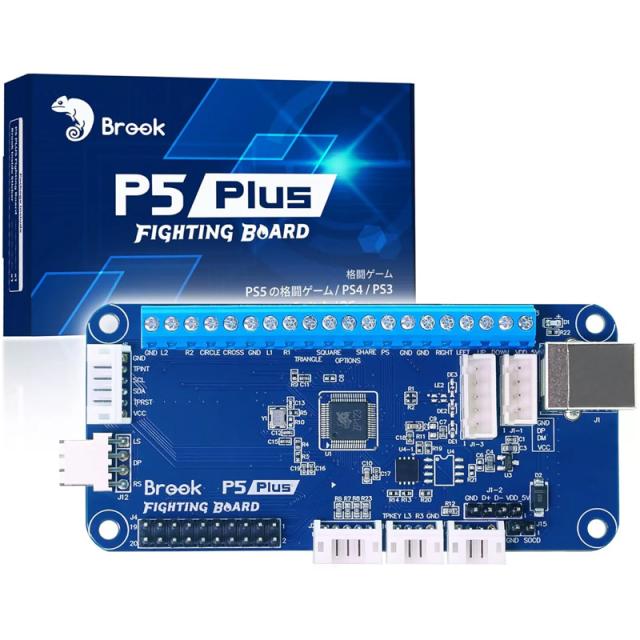 Brook ブルック PS5用アーケードコントローラー基盤 P5 Plus Fighting board