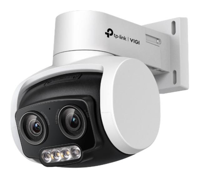 TP-Link ティーピーリンク VIGI 4MP屋外用フルカラーデュアルレンズ可変焦点パンチルトネットワークカメラ C540V