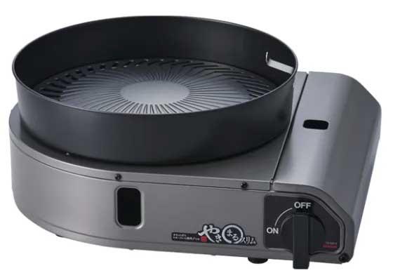 Iwatani やきまるスリム 直径23cm 焼肉グリル　CB-SLG-3 Iwatani 岩谷 イワタニ カセットガス スモークレス焼肉グリル やきまる