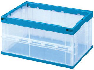 SEKISUI 積水化学工業 折りたたみ式 コンテナー 透明 OC−40L−CB